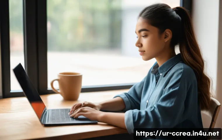 콘텐츠 크리에이터의 자격증 취득 후기 - **Prompt: Focused Content Creator in a Cozy Learning Environment**
A diverse young person, appro...